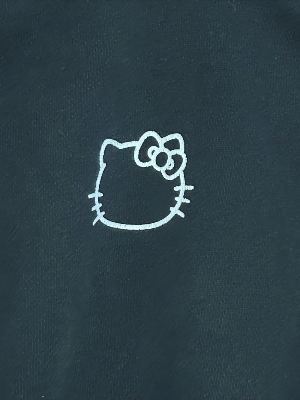 Hello Kitty black cropped